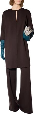 Liviana Conti Abito Megan - Dames - Tunieken - Bruin - L - Polyester - Overhemden