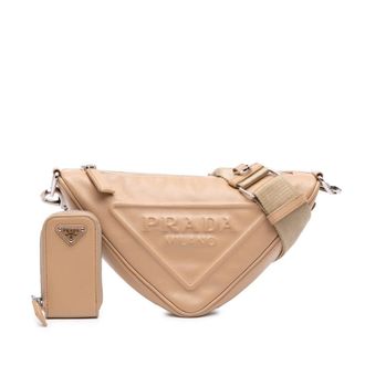 Prada Pre-owned Prada Grace Lux Triangle Crossbody Ladies 5NYI7TCAIYGHZPL2