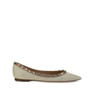 Valentino Garavani Dames, Schoenen, Beige, Maat: 36 1/2 EU Leer