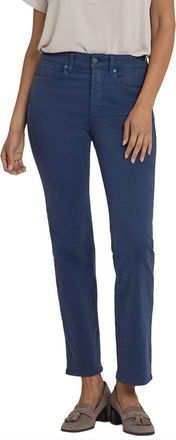 NYDJ Marilyn Vintage Navy Straight Leg Jean