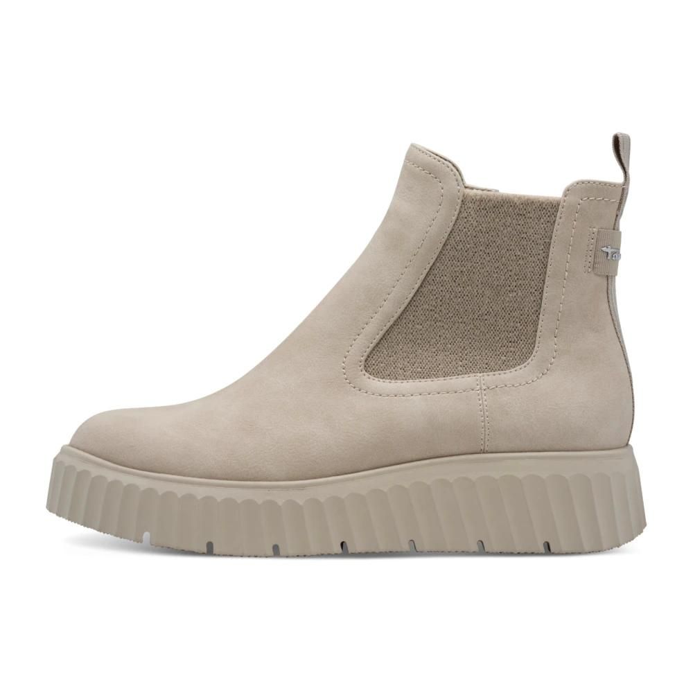 Tamaris Dames Boot Heel 1-25316-41 enkellaarsjes, taupe, 40 EU, taupe, 40 EU