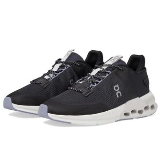On On Cloudnova Flux 3WD10382250 Sneakers Womens 5M Black Running Shoes HTAT673