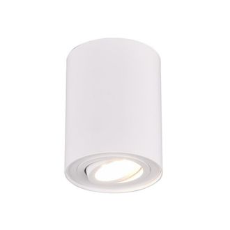 Trio Foco Gu10 Cilindro De Galletas Orientable Blanco Lighting