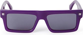 Off-white Blauwe zonnebril stijlvolle damesaccessoires - Dames - Zonnebrillen - Paars - 55 MM - Accessoires