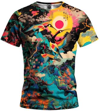 Mr. Gugu & Miss Go Japanese Heron T-shirt