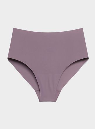 Miiyu Womens Laser-cut high-waist cheeky panty Recycled nylon