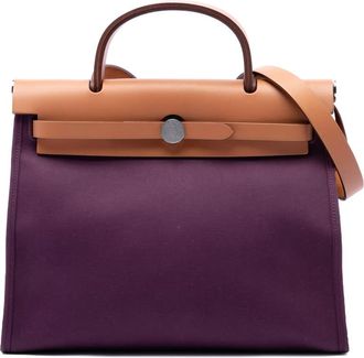 Herm&egrave;s Pre-owned Hermes Toile Verso Herbag Zip 31 Ladies UJS971L2DMOU5535