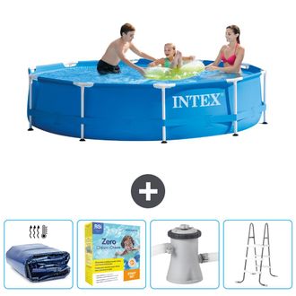 Intex Piscina Con Estructura Redonda - 305x76 Cm - 7-piezas Scb13