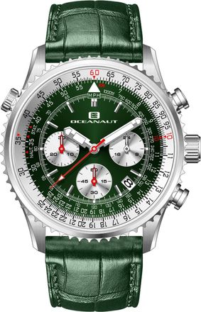 Oceanaut Mens Flight Green Dial Watch