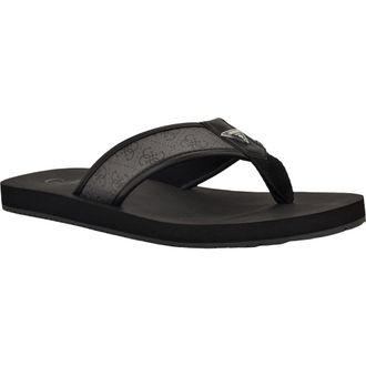 Guess Flip Flop in Dark Grey Logo Multi at Nordstrom Rack, Size 12