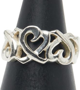 Tiffany & Co. Silver Silver 925 Band Ring (Pre-Owned)