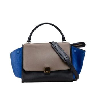 Celine Pre-owned Handbags, female, Multicolor, Size: ONE SIZE Pre-owned Vintage Leather Handbag