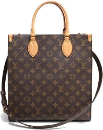 Louis Vuitton Pre-owned Tote Bags, female, Brown, Size: ONE SIZE Pre-owned Canvas Tote Bag