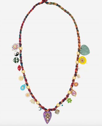 Monoki Womens Charm Necklace In Joy Heart