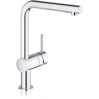 GROHE Mezclador Monomando De Fregadero Grohe Minta, Ca&ntilde;o En L, Con