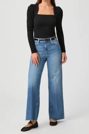 Paige Anessa Wide Legs Jeans In Archives