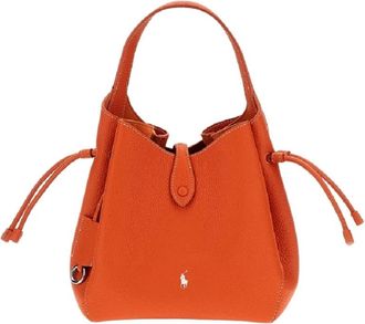 Polo Ralph Lauren Donna, Borse, Arancione, Taglia unica, new