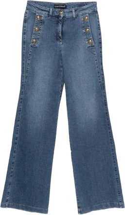 Luisa Cerano Flared broek - Blauw