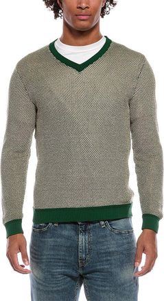 Slowear Slowear Linen-Blend V-Neck Sweater