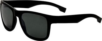 HUGO BOSS Mens 55mm Black Sunglasses