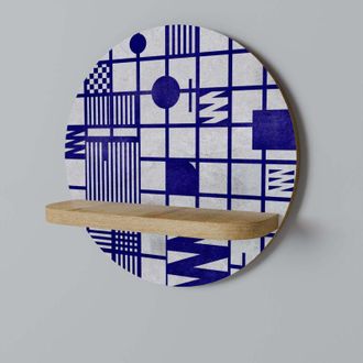 OEM Los Lugares Correctos Estante Redondo