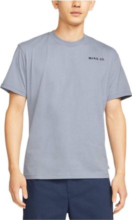 Nike Back Cartoon Printing Round Neck Casual Short Sleeve Blue DR1240-493