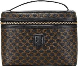 Celine Pre-owned Handbags, female, Brown, Size: ONE SIZE Pre-owned Canvas handbags