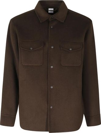 Aspesi Sobrecamisa Camicia 13 Dub - Jackets - Hombre - Marr&oacute;n - XL
