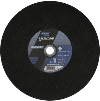 Norton Tarcza.vulcan 400 X 4.0 X 32mm A30s Do Metalu /10szt.+1 Gratis