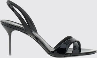 PARIS TEXAS Sandali slingback Lidia in pelle verniciata con tacco medio