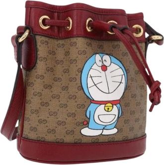 Gucci Bolso de Hombro Tipo Cubo Vintage Pre-owned - Pre-owned - Mujer - Marr&oacute;n - ONE SIZE