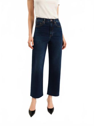 Daze Pleaser Magic Hour High Rise Wide Leg Jean In Indigo
