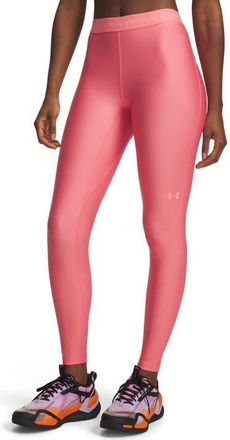 Under Armour HeatGear Leggings in Bittersweet Pink //Posh Pink at Nordstrom, Size Xx-Large