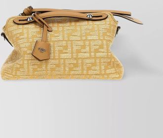 Fendi soft medium tote bag with textured pattern