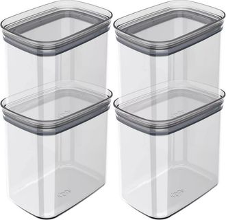 Ou Airtight Clear Stackable Food Storage Container Set with Leak Proof Lid at Nordstrom