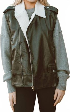 Promesa Midnight Drive Motorcycle Vest In Black