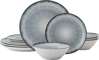 Mikasa Matteo 12Pc Dinnerware Set, Service For 4