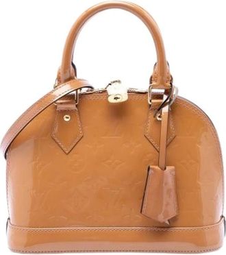 Louis Vuitton Pre-owned Alma BB - Dames - Vintage Mini Tas - Bruin - ONE Size - Leer - Vintage