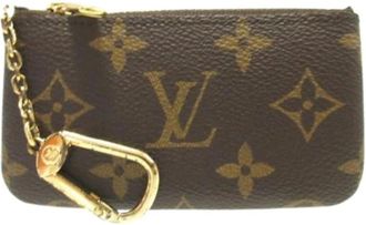 Louis Vuitton Pre-owned Canvas Portemonnee - Dames - Vintage Accessoires - Bruin - ONE Size - Vintage