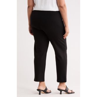 JANE + MERCER Pull-On Ponte Ankle Pants in Black at Nordstrom Rack, Size 2 X