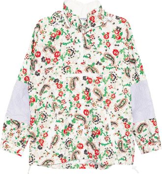 Junya Watanabe Giacca a fiori - Toni neutri