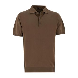 Kiton Polo Shirts, male, Brown, M, Versatile Polo Shirt for Every Occasion