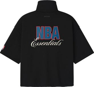 Fear of God NBA Fleece High Neck Jacket Black 192NB254001F