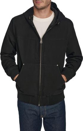 Levi's Lightweight Workwear Hooded Jacket in Black at Nordstrom, Size Xx-Large
