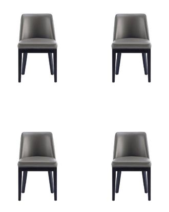Manhattan Comfort Set Of 4 Gansevoort Dining Chairs
