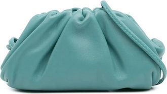 Bottega Veneta 2012-2025 Lambskin The Extra Mini Pouch crossbody bag - women - Lambskin - One Size - Blue