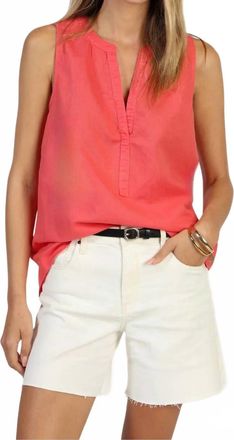 Dylan Isla Top In Bright Red