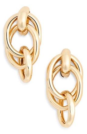Nordstrom Rack Multi Ring Hoop Earrings in Gold at Nordstrom Rack