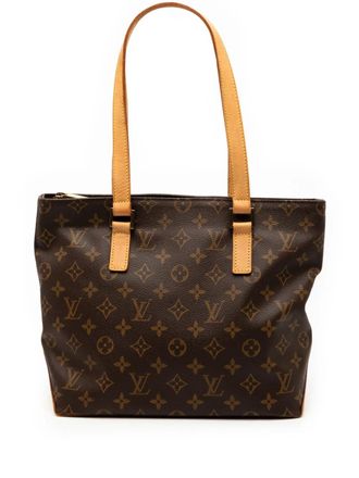 Louis Vuitton 2002 Monogram Cabas Piano tote bag - Bruin