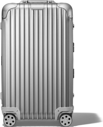 Rimowa Original Trunk S Suitcase in Silver - Aluminium - 65x39x34